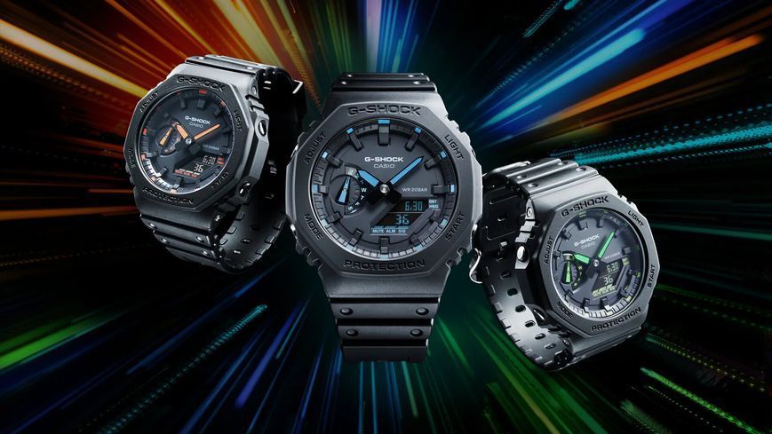 Годинник Casio G-SHOCK GA-2100-1A2 GA-2100-1A2 фото